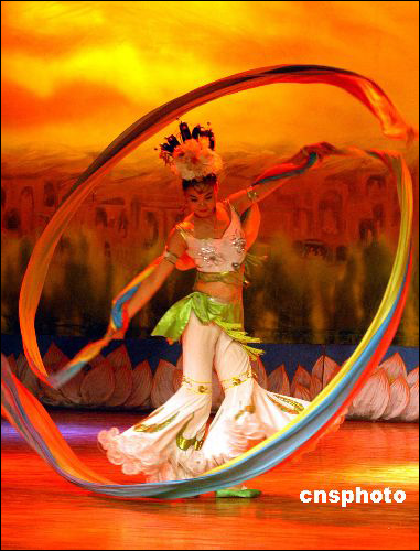 The Apsaras Art Troupe in Dunhuang