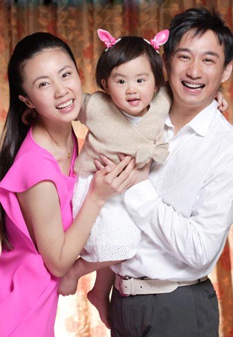 Star Couple Release Family Photos with Daughter