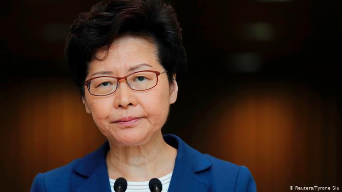 Hong Kong | Pressekonferenz Carrie Lam (Reuters/Tyrone Siu)