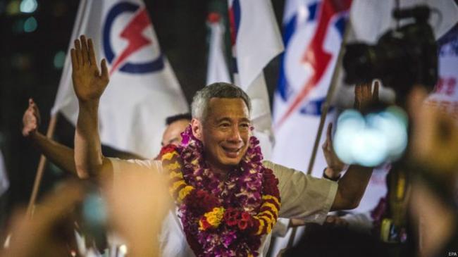 新加坡执政党“出乎意料”高票蝉联执政