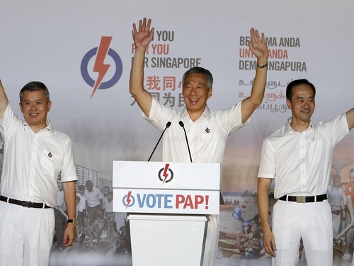 新加坡执政党大胜 中国该窃喜吗？
