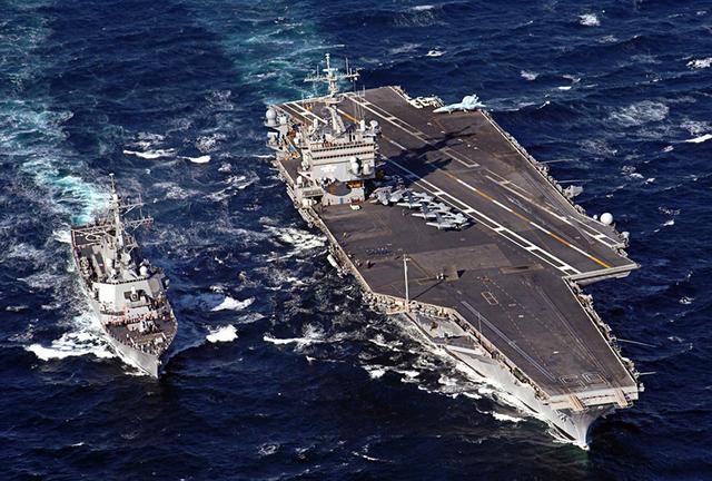 中国一艘民船   强过美军一个舰队