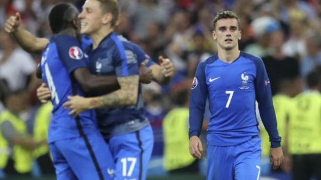 欧锦赛  法国队2比0胜德国进决赛