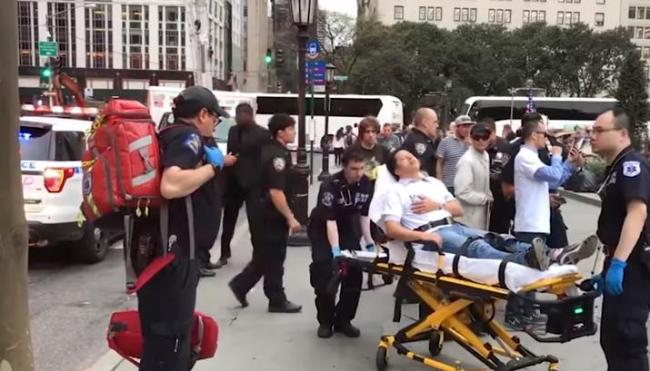 海外访民被反郭群体打倒在纽约街头