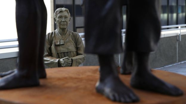 无视日本抗议 美国三藩市设立慰安妇雕像