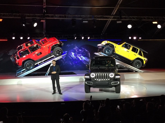 Jeep全新牧马人发布 将搭2.0T发动机