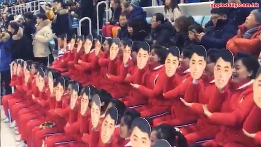 北韩啦啦队声美人甜！连美国选手都赞