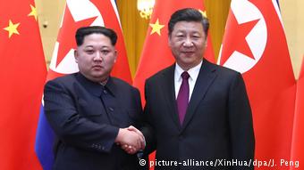 Kim Jong Un in China (picture-alliance/XinHua/dpa/J. Peng)
