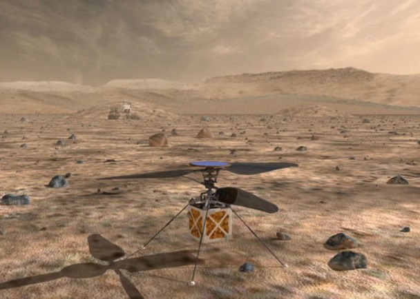 史上首架直升机 将执行探索火星任务