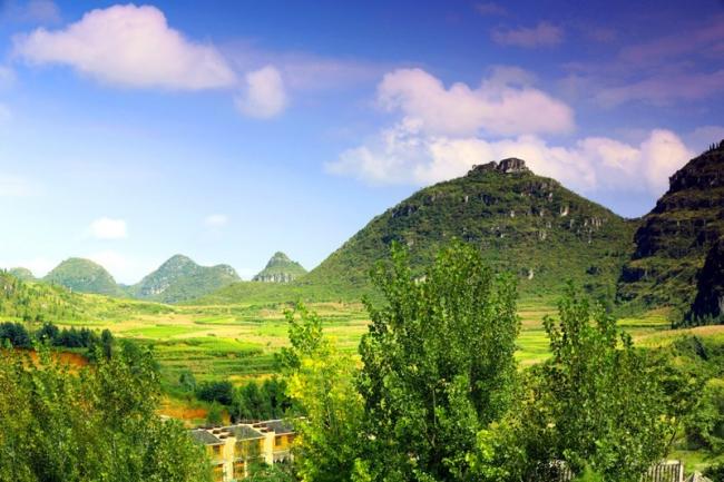 贵州的喀斯特地貌 被誉为天下第一奇峰