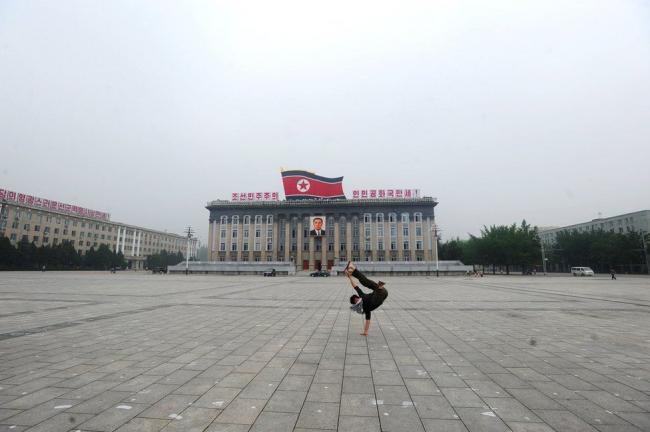 闯入传说中“不存在”的朝鲜地标