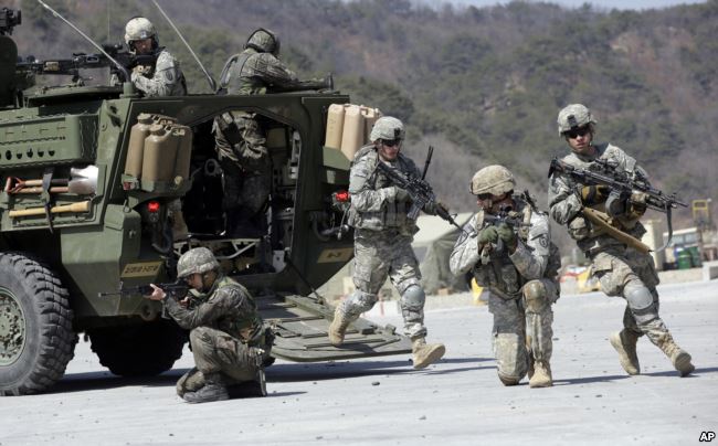 美韩2015年联合军事演习