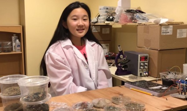 12岁华裔天才少女研发机器人救地球