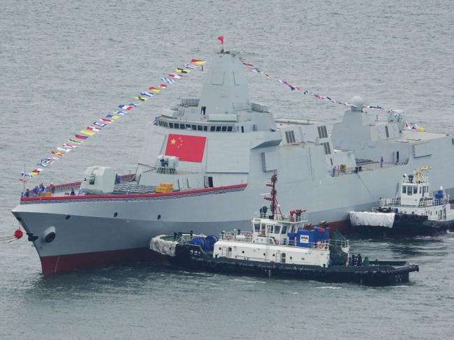 华第4艘055舰超越美DDG1000遭质疑