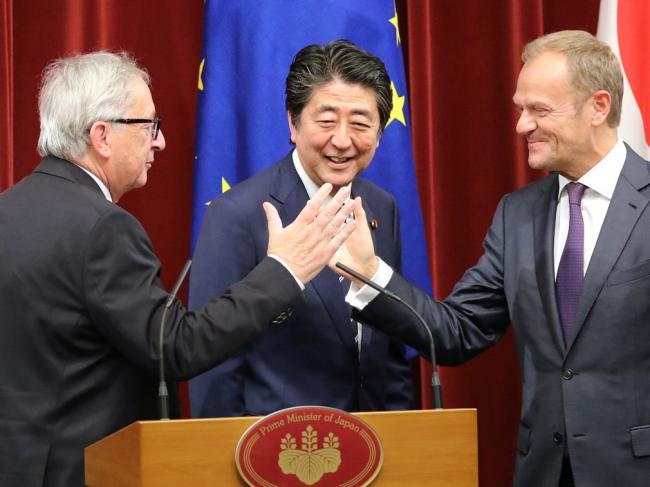 贸易战促日欧互保 北京收获欧盟中立姿态