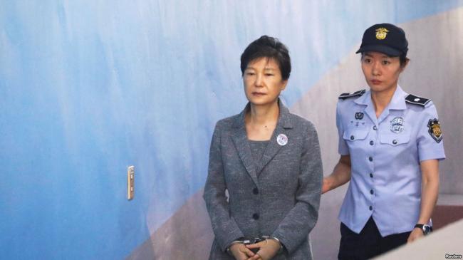 韩国前总统朴槿惠再被判8年徒刑