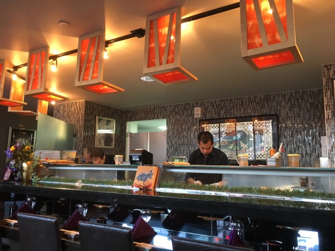 明尼亚波利斯市区的日本餐馆Origami，证实上月30日晚间刘强东一行约20人在该餐馆用餐，席间有四名女性。(记者陈曼玲╱摄影)