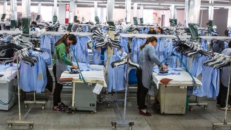不少制衣企业，近年把生产綫迁至东南亚。