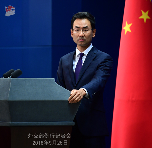 中国外交部促美国立即撤销对台军售计划