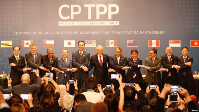 澳核准加入新版TPP 日宣布协定年底生效