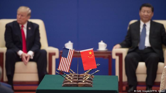 Peking Donald Trump Xi Jinping (Getty Images/AFP/N. Asfouri)