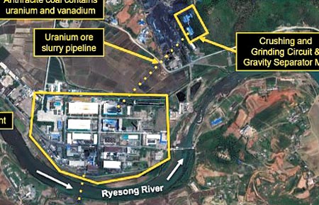 朝鲜最大铀矿山持续运营中