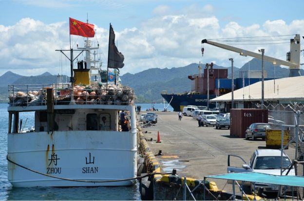 南太平洋群岛 中国全球角力新前哨