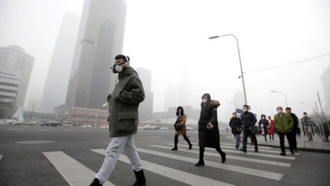 雾霾再度来袭 中国 79个城市预警
