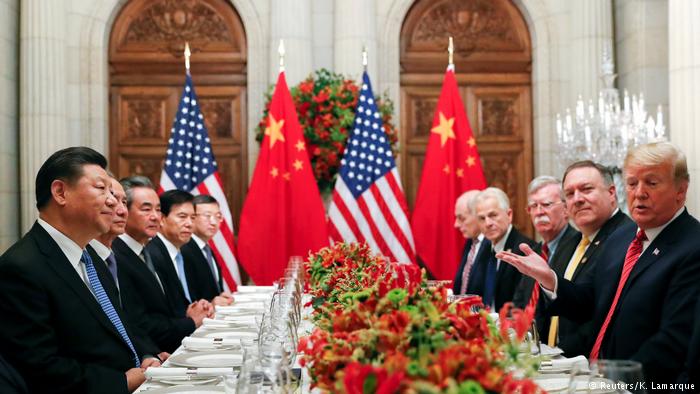 Argentinien G20 Gipfel - US-Präsident Donald Trump und Chinesischer Präsident Xi Jinping (Reuters/K. Lamarque)