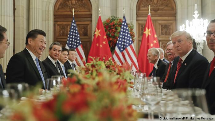 Argentinien G20 Gipfel - US-Prsident Donald Trump und Chinesischer Prsident Xi Jinping (picture-alliance/aP/P. Martinez Monsivais)