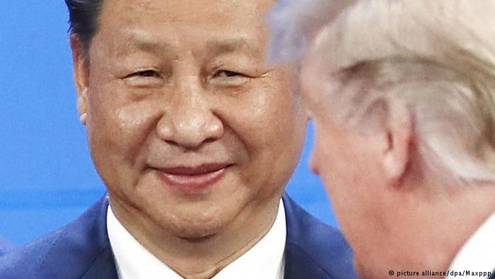 Argentinien G20 Gipfel - US-Prsident Donald Trump und Chinesischer Prsident Xi Jinping (picture alliance/dpa/Maxppp)