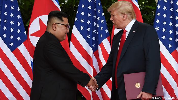 Singapur Gipfel Kim Jong Un Donald Trump (Reuters/A. Wallace)