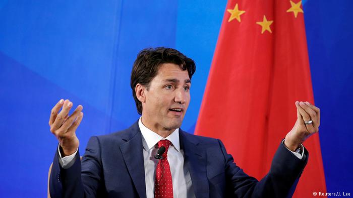 Kanada Justin Trudeau Premierminister zu Besuch in China (Reuters/J. Lee)