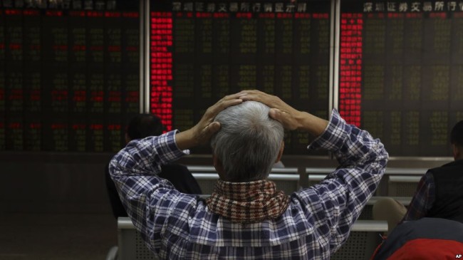 中国股市在全球表现最差