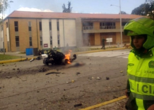哥伦比亚首度遭炸弹袭击 至少10死65伤
