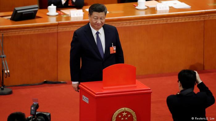 China Nationaler Volkskongress 2018 in Peking | Prsident Xi Jinping (Reuters/J. Lee)