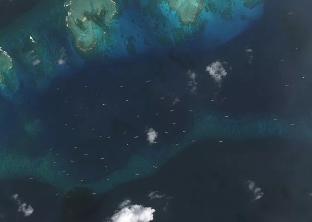 菲律宾填海造地　遭中国近百船包围
