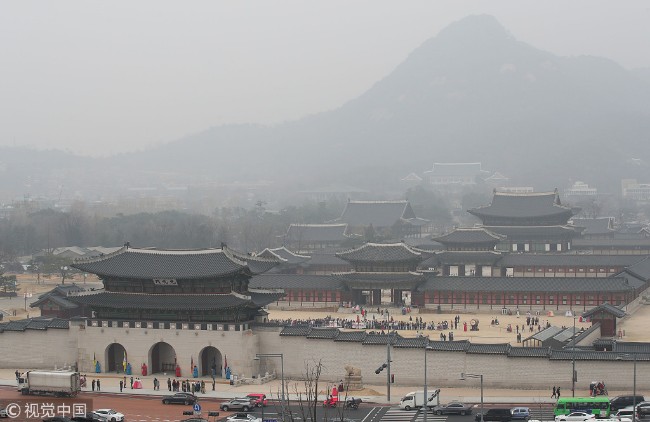 北京好像没这么多  韩重度雾霾怪中国