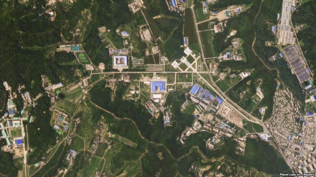 卫星图像显示  朝鲜可能在准备火箭发射