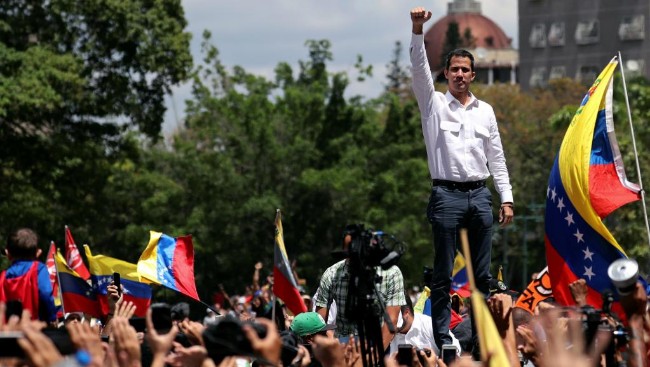 委内瑞拉首都险些成为暴力舞台