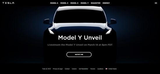 Model 3同平台 特斯拉Model Y即将发布