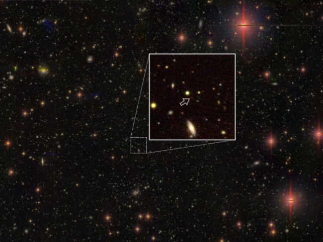 130亿光年外 发现100个超大黑洞