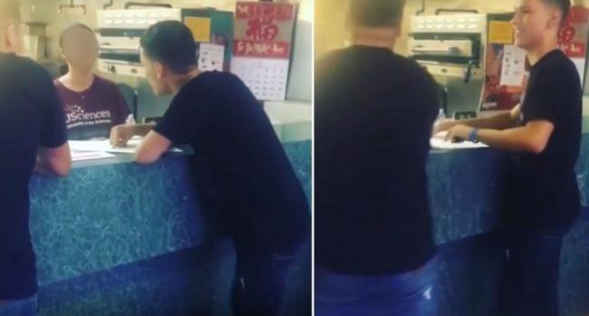 美中餐店员工被西语裔青年侮辱 视频疯传