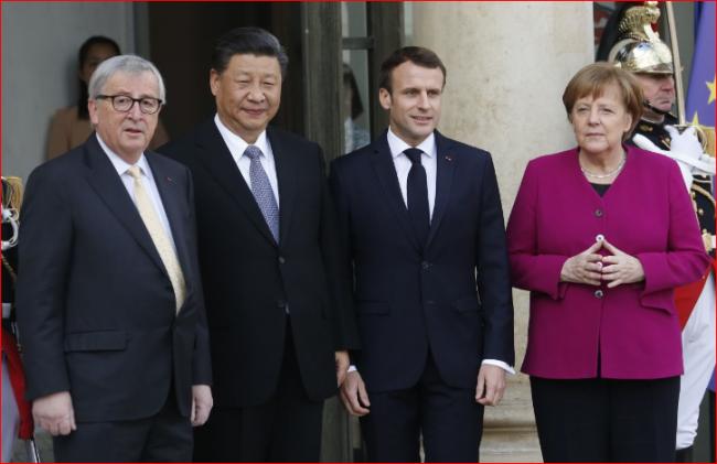 欧盟款待习近平 对中国却仍时刻警惕