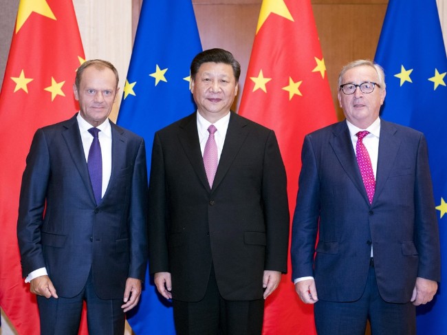欧盟开始强硬应对中国挑战