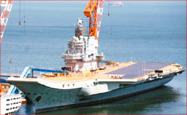 中国首艘国产航母月底亮相海军节阅兵