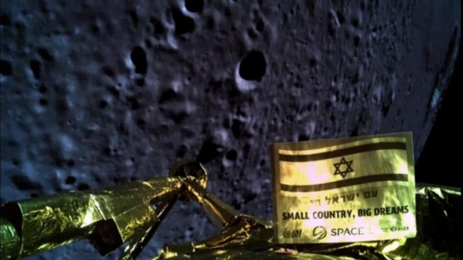 用无人登月器登月   以色列遭遇失败