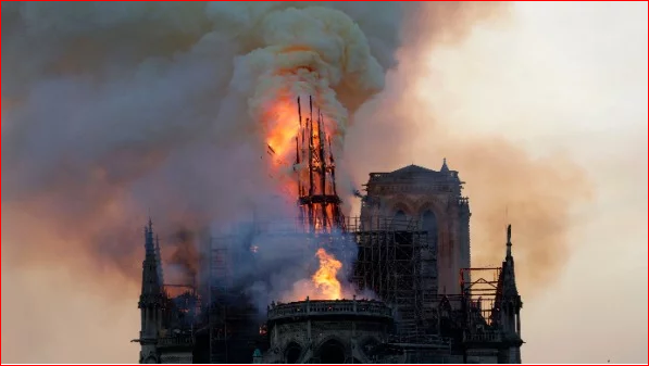 YouTube出丑 误把圣母院大火当911事件