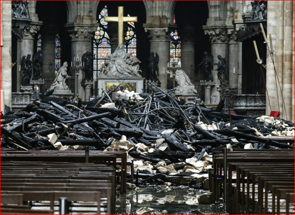 巴黎圣母院起火前23分钟警报已经响起