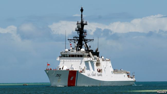 美海警船增加中国周边海域的警戒巡逻